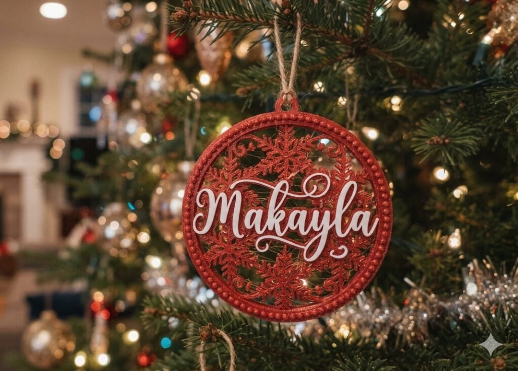Customized Christmas Ornaments